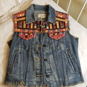 Ralph Lauren Sleeveless denim jacket